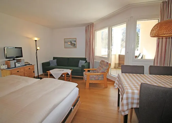 Residenza Lagrev 1 Zimmerwohnung - Nr 003 - Typ 12a - Hochparterre - Sued Sils Maria