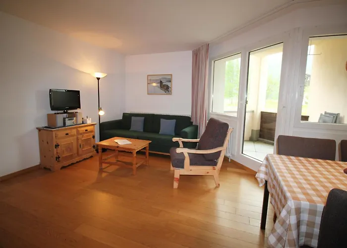Appartement Residenza Lagrev 1 Zimmerwohnung - Nr 003 - Typ 12a - Hochparterre - Sued Sils Maria